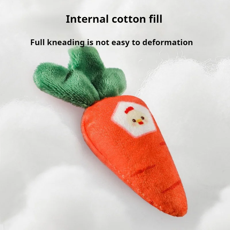 Babies Carrot Toy Early Education Plush Carrot Toy Soft Cloth Kids Developing Games Boys Girls  Craft Educational Sensory Toys