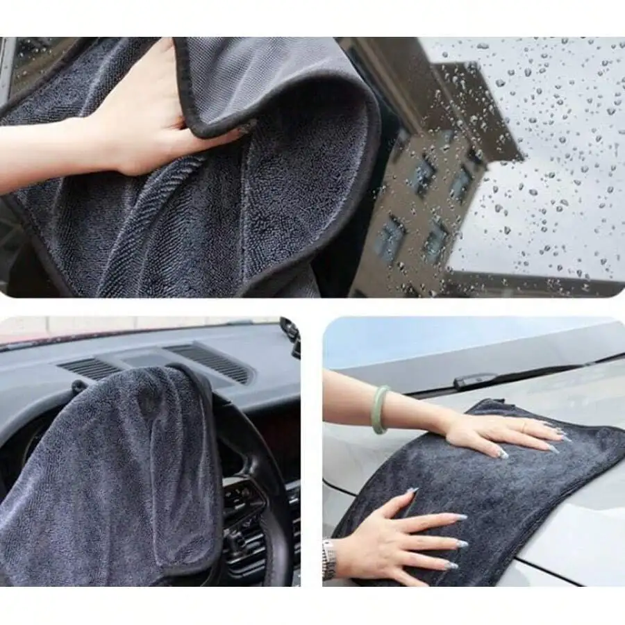 Car Drying Towel – Microfiber Car Cleaning Cloth, (15.75