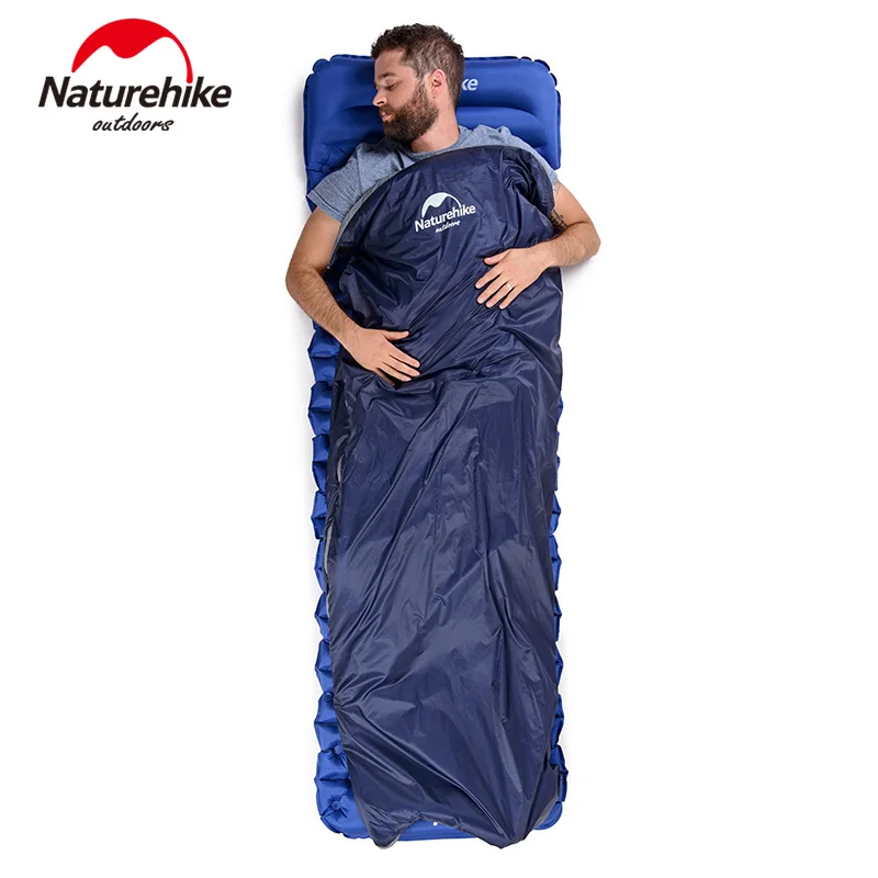 Naturehike Sleeping Bag LW180 Ultralight 3 Season Camping Hiking Sleeping Bags Outdoor Portable Waterproof Cotton Sleeping Bag