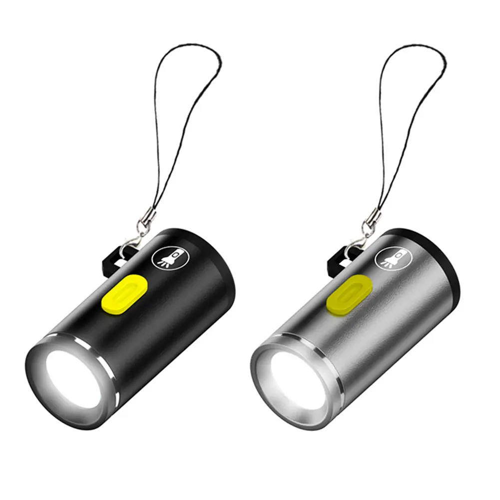 5PCS LED Handheld Mini Flashlight Aluminum Alloy Small Pocket Flashlight Outdoor Emergency Light for Outdoor Hiking Camping