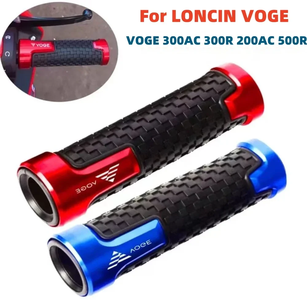 

For LONCIN VOGE 300AC 300R 200AC 500R Motorcycle Aluminum Alloy Non-slip Hand Grips Handlebar Bar