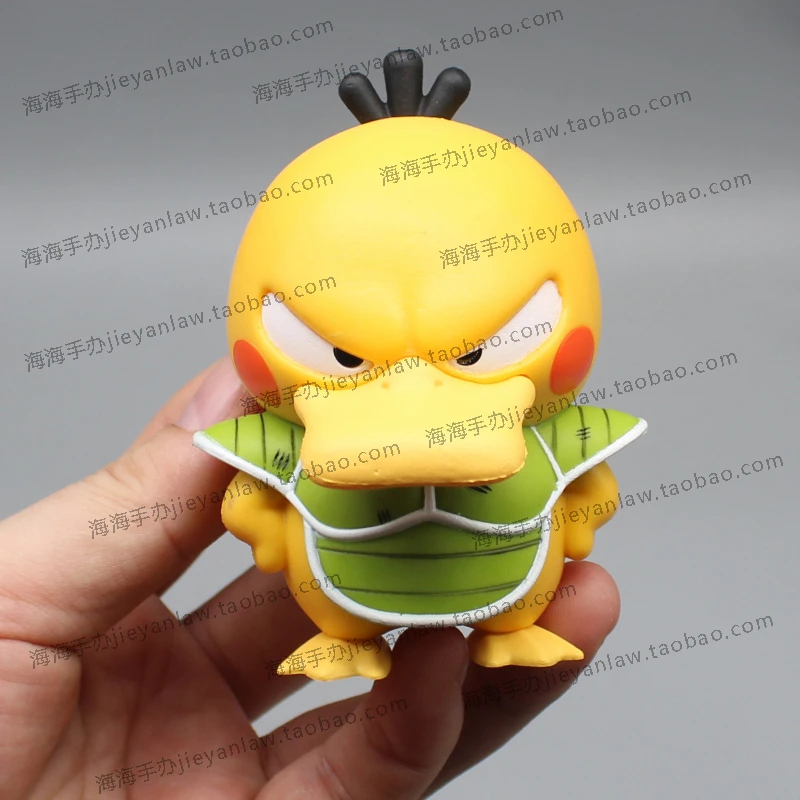 Pokemon Q Style Figure Psyduck Cos Cell Collectible Souvenir Anime Figures Model Statue Desk Ornament Gift For Kids Toys