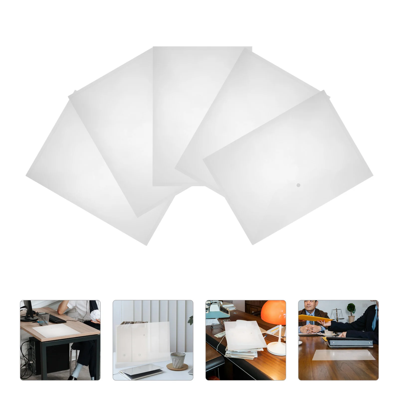 

A3 Poly Pockets File Storage Bags 10pcs Transparent Document Holders Waterproof File Folder Organizer for Papers Office Supplies