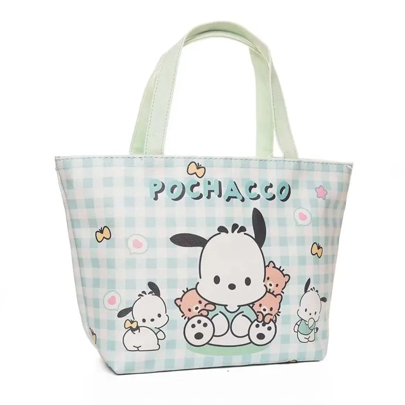 Miniso Sanrio большая емкость Hello Kitty My Melody Kuromi Cinnamoroll Kawaii термостойкий Ланч-бокс сумка для пикника сумочка подарок