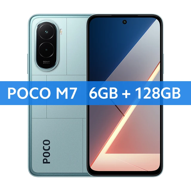 NEW POCO M7 Global Version Smartphone 128GB 256GB Snapdragon 685