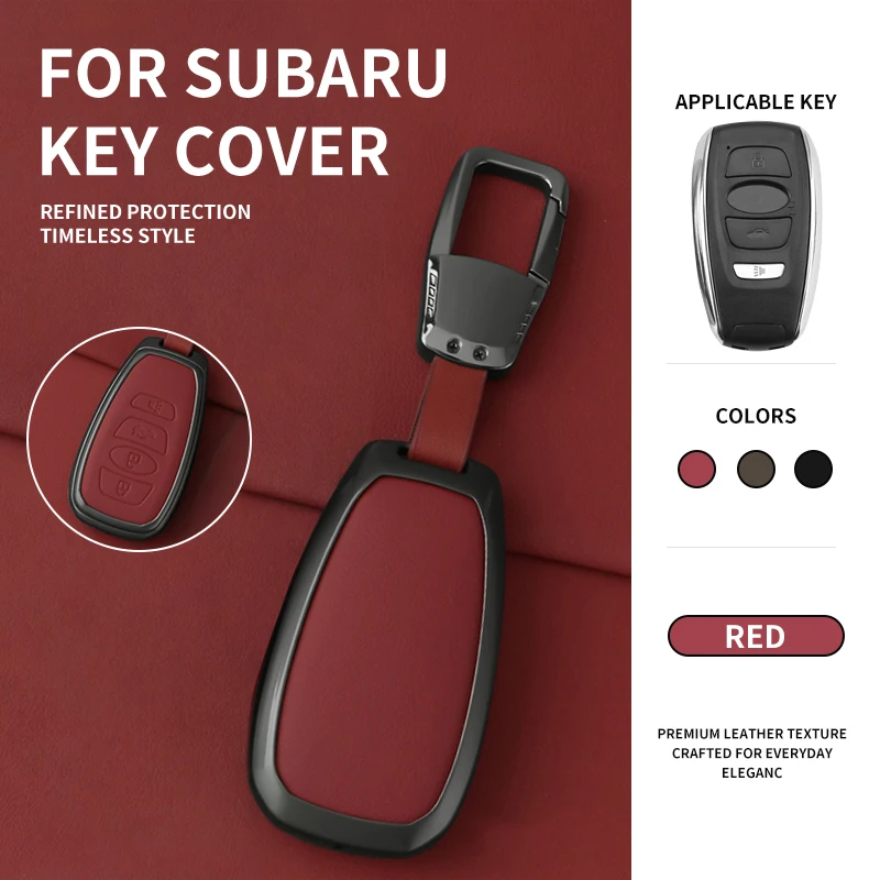 For Subaru Impreza XV Crosstrek Forester Outback Legacy BRZ WRX WRX STI Wear Resistant Key Protective Case - Durable Accessory f