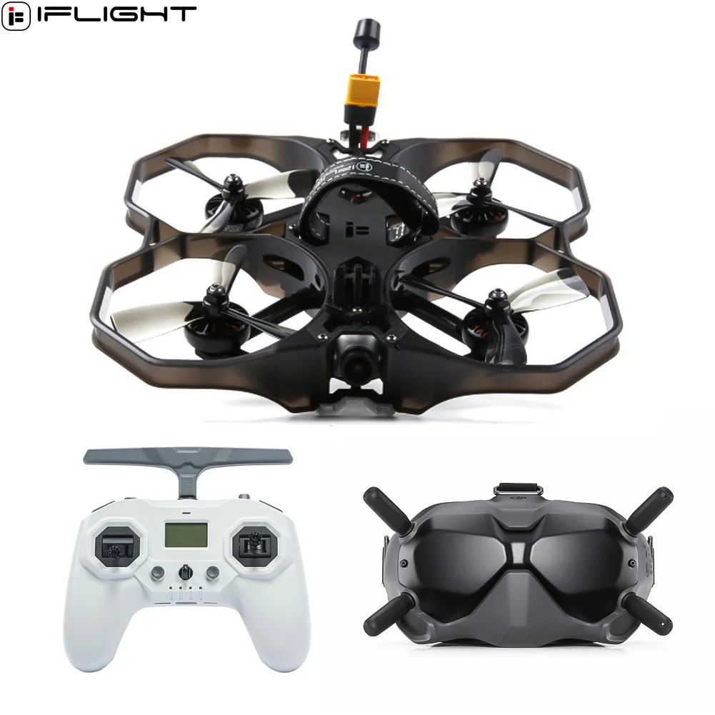 iFlight ProTek35 HD 6S CineWhoop W/ Caddx Polar Vista Digital HD System FPV RTF W/ Commando 8 Radio -ELR +DJI HD FPV Goggles V2