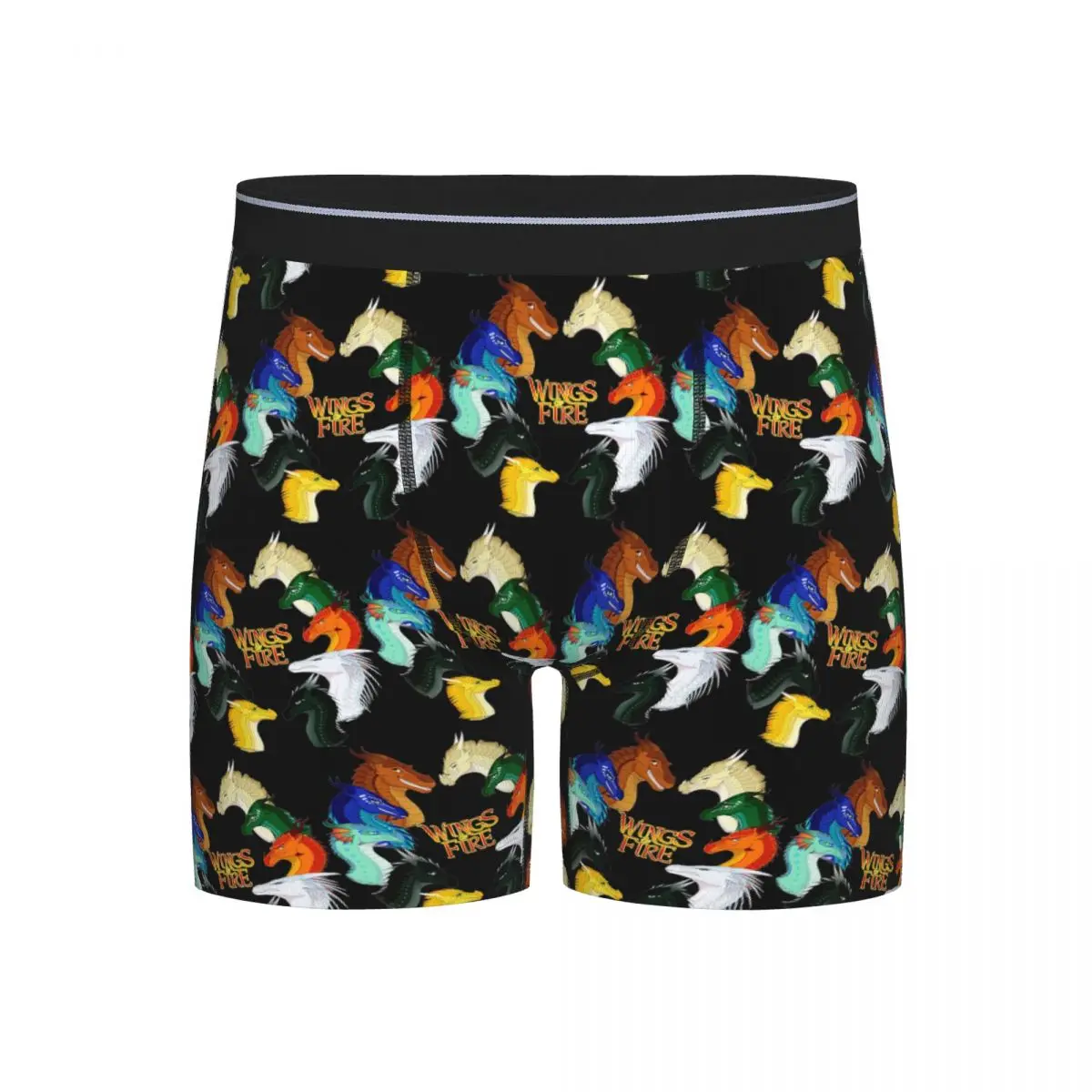 

Длинные трусы-боксеры, шорты Wings Of Fire 1, мужские дышащие трусы для мужчин, подарок бойфренду