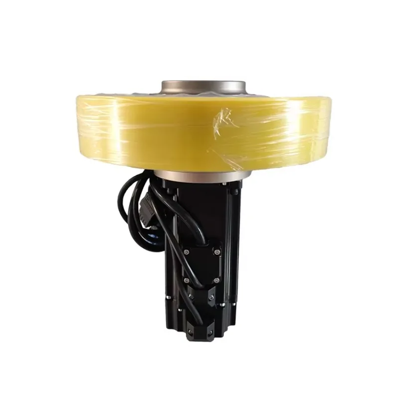 

AGV Robot Single-Axis Planetary Drive Wheel With 24.5A Motorized Steering Module Material Handling Equipment Part