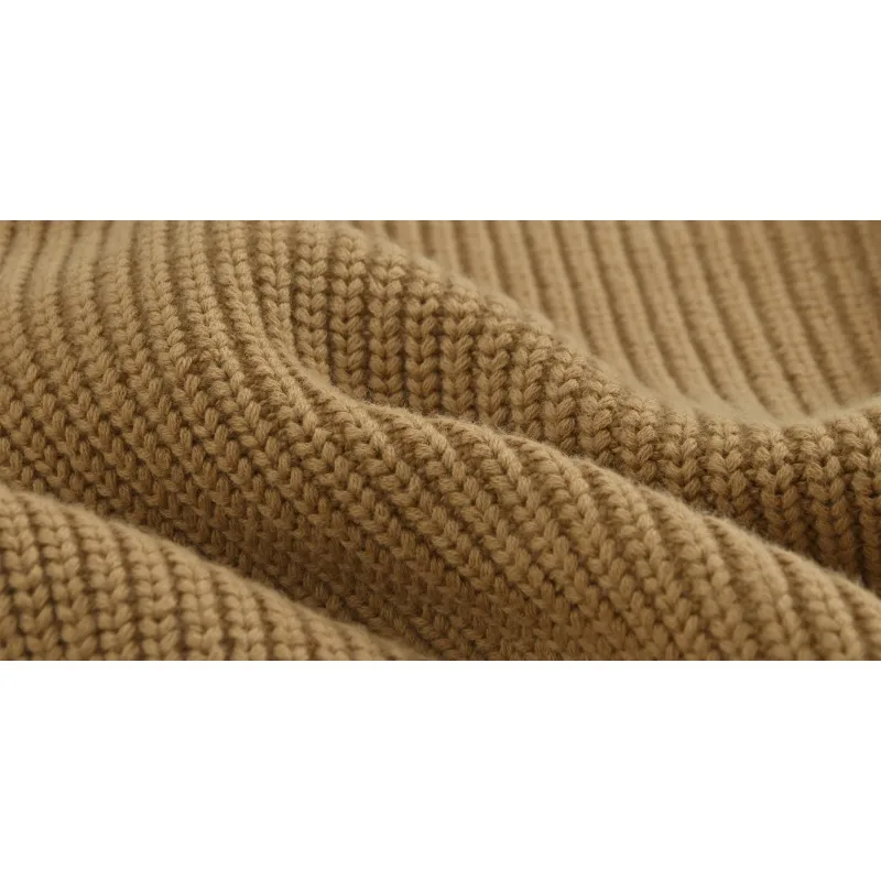 Men's Knit Cardigan Thick Cotton Heavy Warm Winter Sweater Casual Vintage Clothes for Male Cardigans  Knitted Sweater