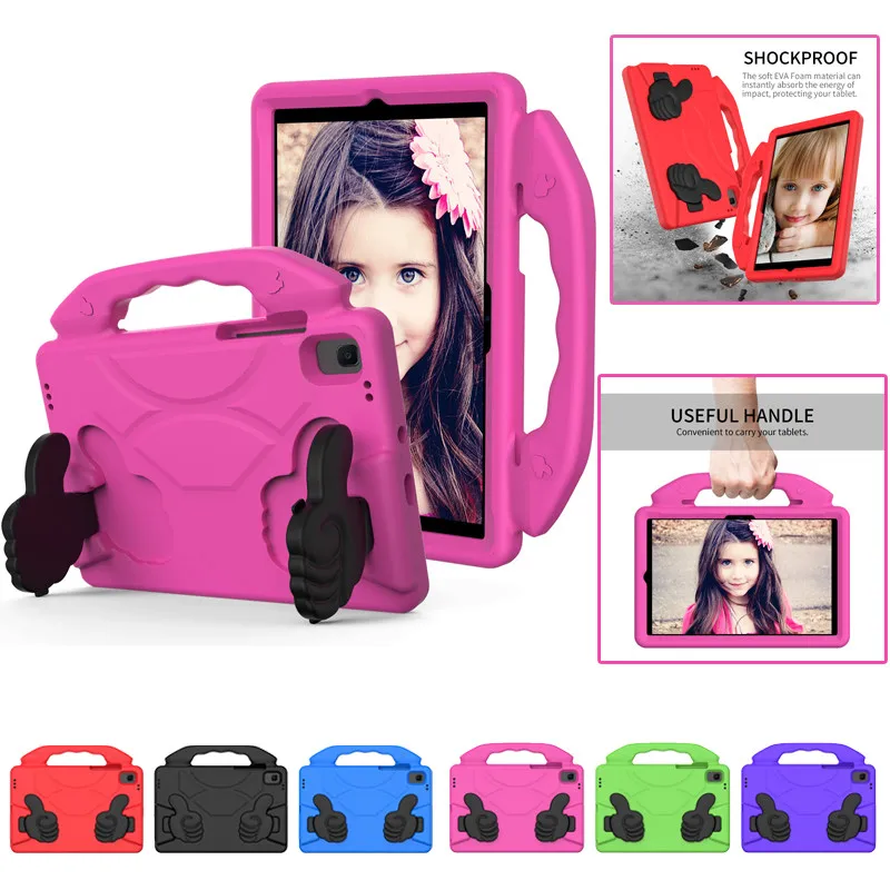 For Xiaomi Redmi Pad SE 2024 8.7 Inch Soft EVA Cute Case Kids Friendly Tablet Cover Shockproof Hand Holder Funda