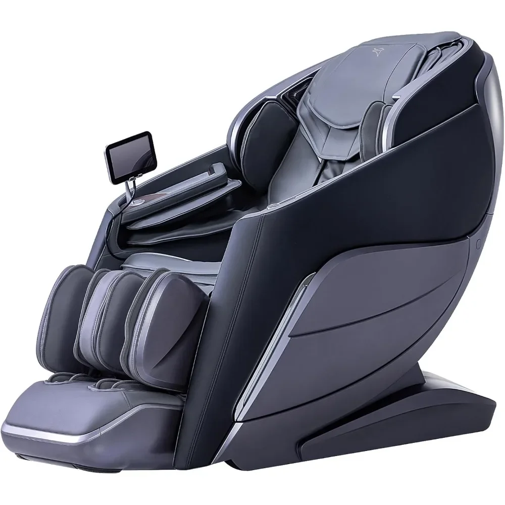 Full Body Zero Gravity Recliner with SL Track,AI Control,Heating Shawl,Bluetooth,and Electric Calfrest Extension, Christmas Gift