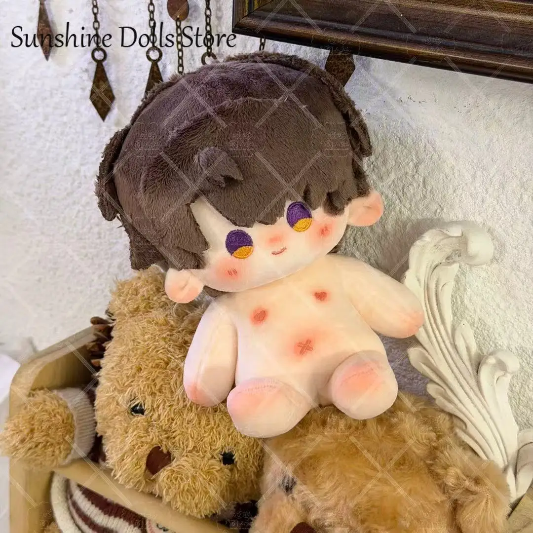 

Плюшевая кукла-мальчик Caleb Love и Deepspace Adorable Handsome Boy с одеждой-скелетом, игрушка-фигурка, подарок для фанатов, 20 см