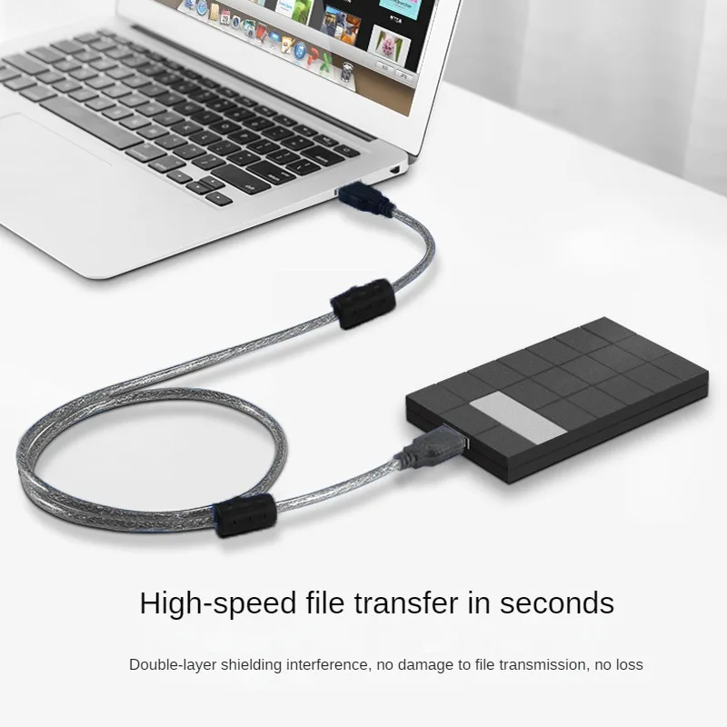 كابل تمديد USB ذكر إلى ذكر 3m/5m/10m/20m/30m/40m معدات تصحيح آلة الكمبيوتر المطولة كابل ذكر إلى ذكر