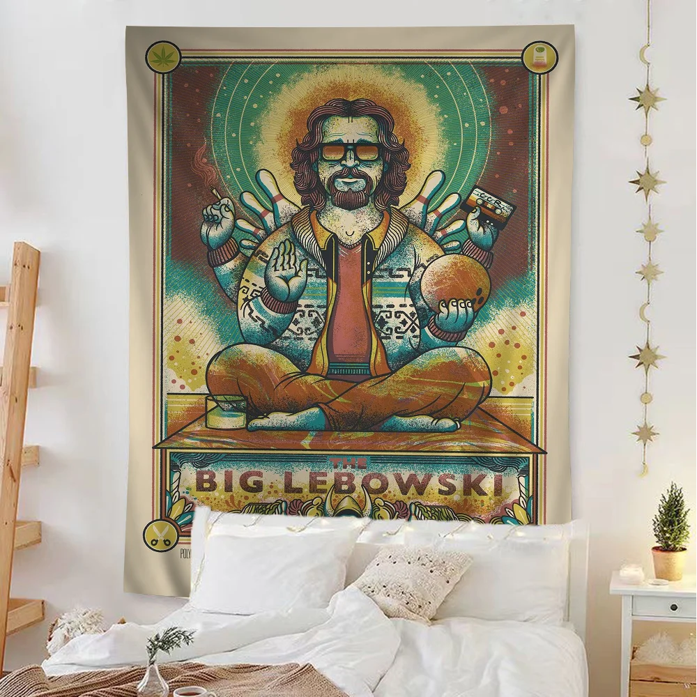 Big Lebowski Tapestry Art Printing Art Science Fiction Room Home Decor Home Decor