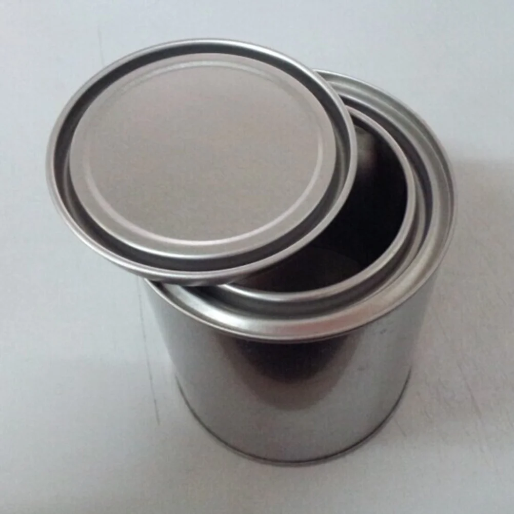 6 Pcs Storage Tank Travel Touch up Paint for Cars Crafts Bucket Tinplate Ink Container