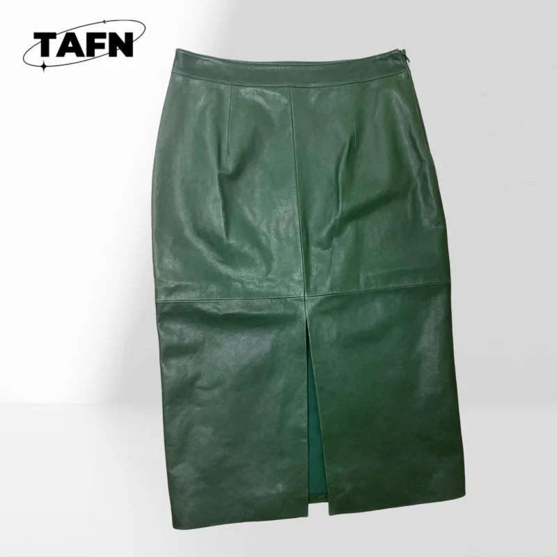 Comfy A-Line Skirt for Women High Waist Casual Daily Outfit Skirt Minimalist High Waist Skirt Women A-Line Solid Color AK0308