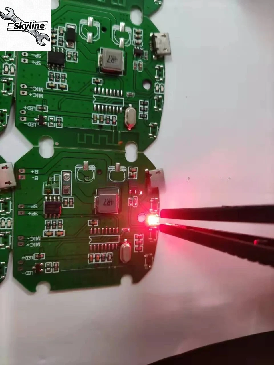 3/6/9/12V LED Light Test Pen Light Bead Clamp Tool Light Emitting Diode Test