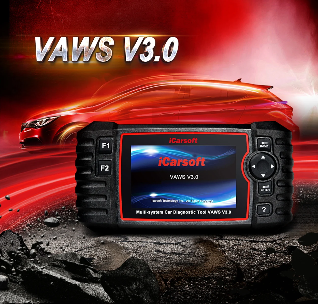 iCarsoft VAWS V3.0 DIY диагностический инструмент для Audi/VW/Seat/Skoda/Bentley/Bugatti/Lamborghini TPMS ABS DPF BMS комплект сброса масла