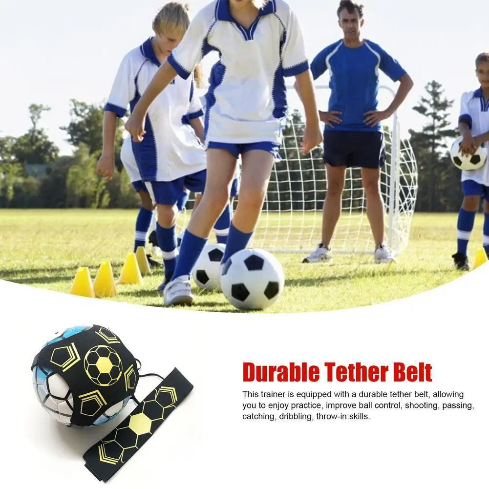 

Soccer Ball Juggle Bag Children Auxiliary Training Belt Adults Soccer Kick Trainer Football Training Equipment For Beg Z1k6