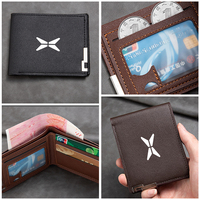 Car Men's Short Wallet Multifunctional Coin Purse Card Holder Bags For Xpeng P7 G3 G3i G9 P5 X2 N5 F30 H93 Beta 2019 2020 2021