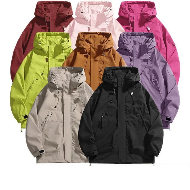 Stormtrooper jacket, single-layer outdoor sports mountaineering suit, popular couple jacket, hooded versatile jacket