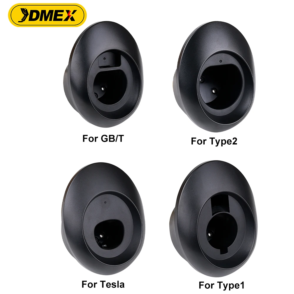 JDMEX EV Charger Holder Wall Mount Type2 Type 1 j1772 GBT For Tesla Charging Cable Electric EV Charger Organizer Plug Holder