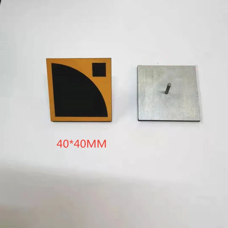 Universal LA Lacoustics Metal Aluminum Signage Sign OEM LOGO Nameplate For Audio Amplifier Speaker Loudspeaker Horn 40*40mm