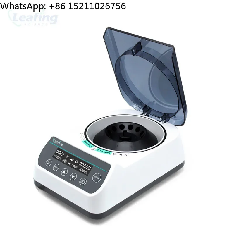 Lab Instruments micro hematocrit table top high speed centrifuge machine  LCD Display laboratory centrifugal 12000RPM