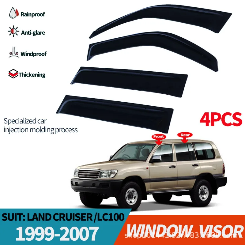 

020304050607 Old model 4700 LC100 rain or shine protection Land Cruiser 4500 door rain eyebrow and rain modification