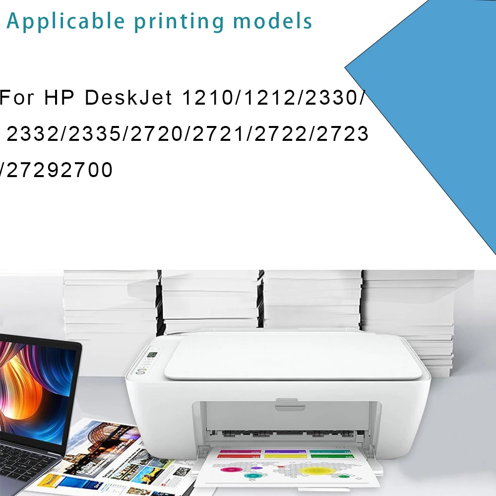 

Для HP 805 805XL: Премиальный восстановленный цветной струйный картридж для HP DeskJet 1210/1212/2330/2332/2335/2720/2721/2722