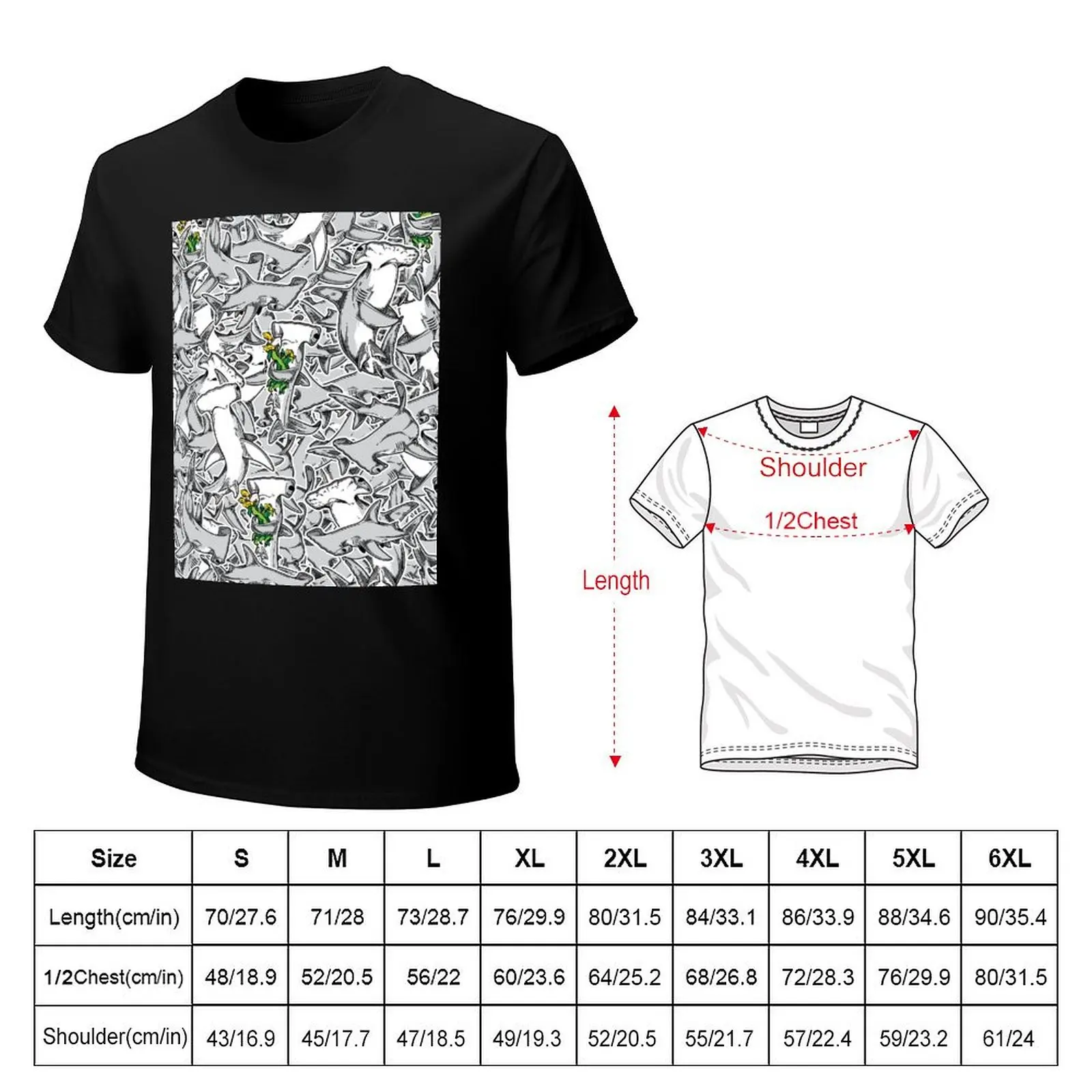 Hammerheads Forever! T-Shirt Soft Touch Basic Cotton T-Shirt