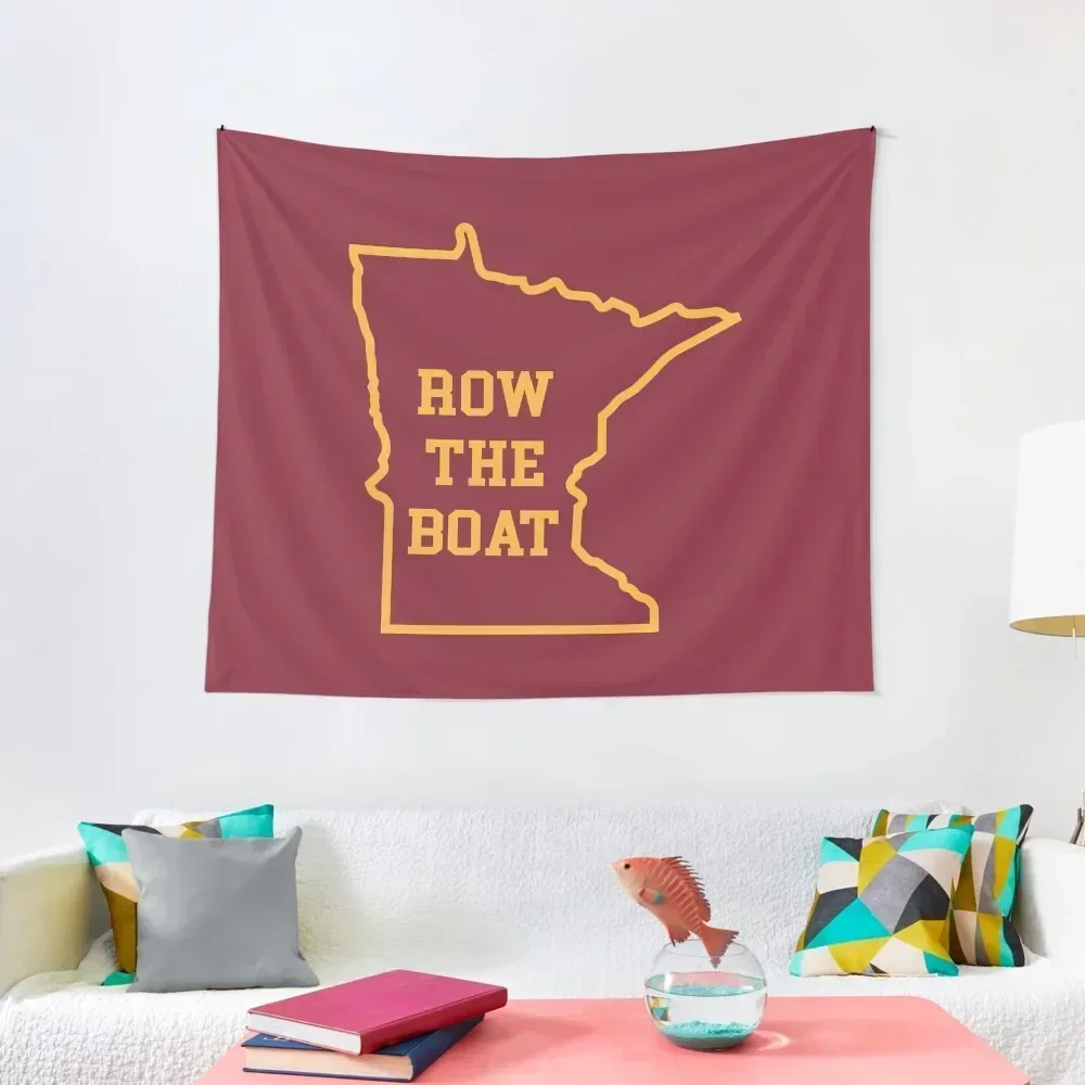 

Row the Boat MN Outline Tapestry Room Decor For Bedroom Cute Room Things Tapestry