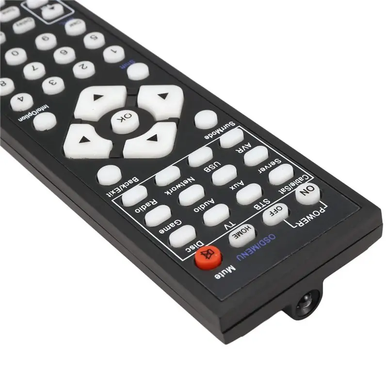 B76B Replacement Remote Control for Kardon Amplifier AVR151S AVR161S AVR171S, Full Function, ABS Black, 2xAAA Battery