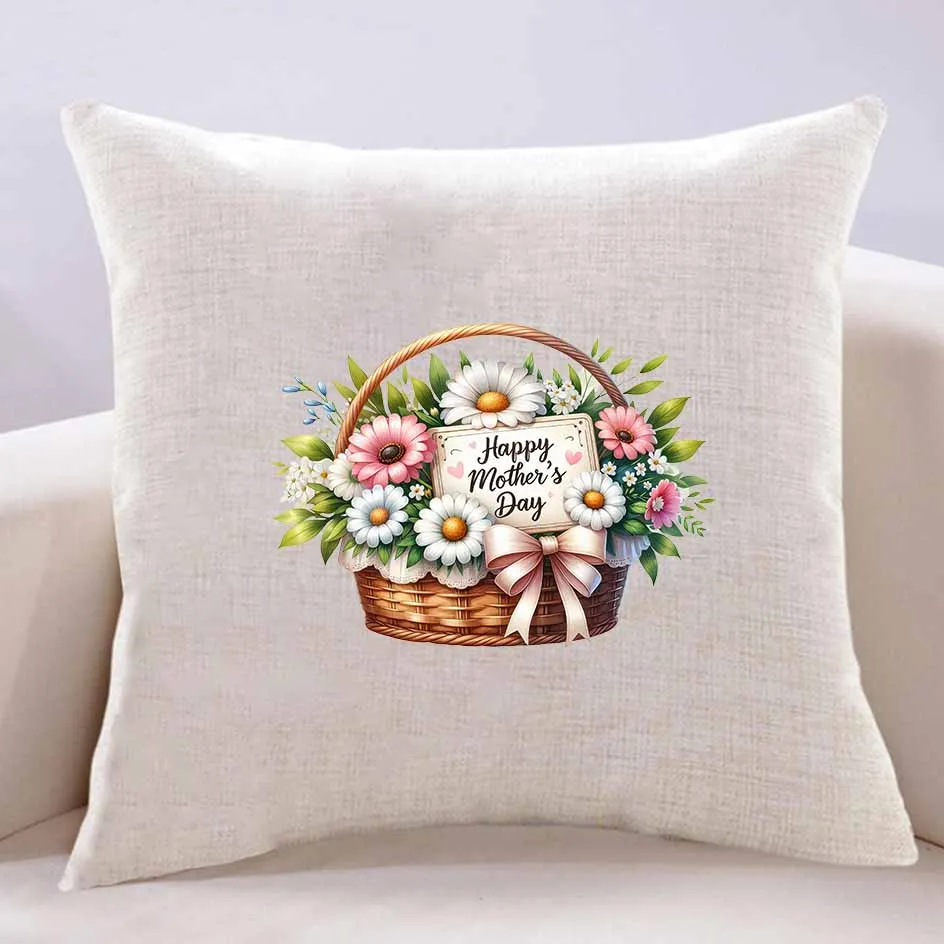 Iron-on Transfers for Clothing Floral Mother's Day Spring Themed Heat Transfers Colorful Creations High elasticity DIY Gift