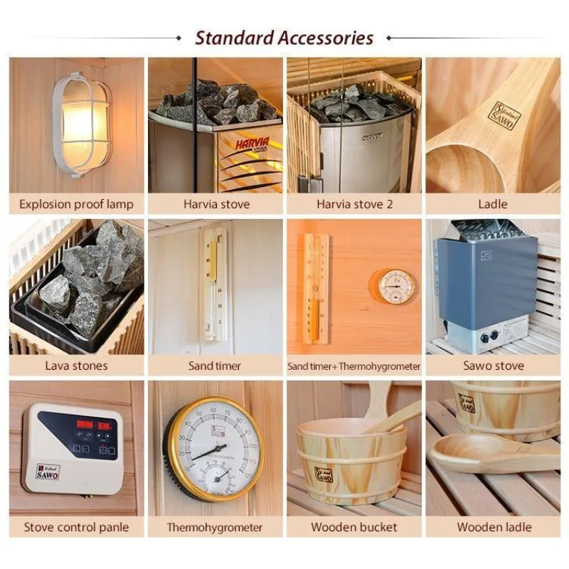 Mini sauna à vapeur traditionnelle