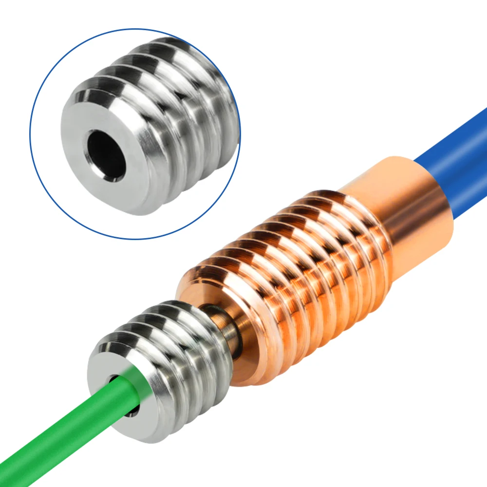 

Аксессуары для 3D-принтеров E3DV6: цельнометаллическая трубка из титанового сплава с добавлением хрома, циркония и меди для удаленной подачи филамента, 1,75 мм, расходные материалы.