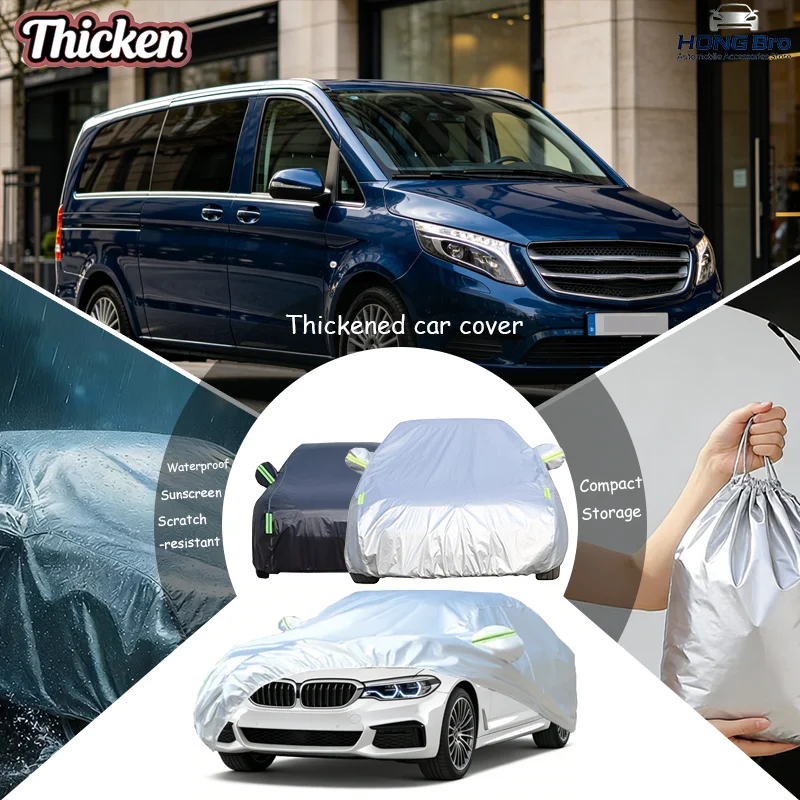 

For Mercedes Vito Viano W638 W639 1996-2014 Full Car Cover Waterproof, Sun Snow Rain Scratch Resistant, Valente Auto Cover