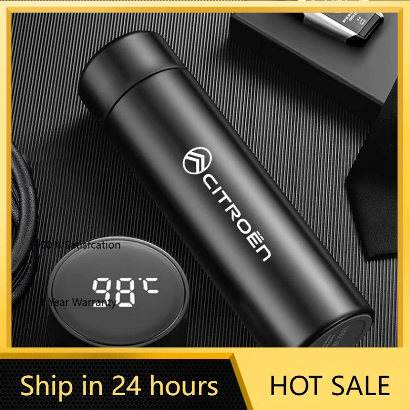 

Новинка 2026: Термос-стакан с дисплеем температуры для Citroen C8, DS3, C6, C3, VTS, C4, Saxo, C4L, C – автомобильные аксессуары, наклейка на авто