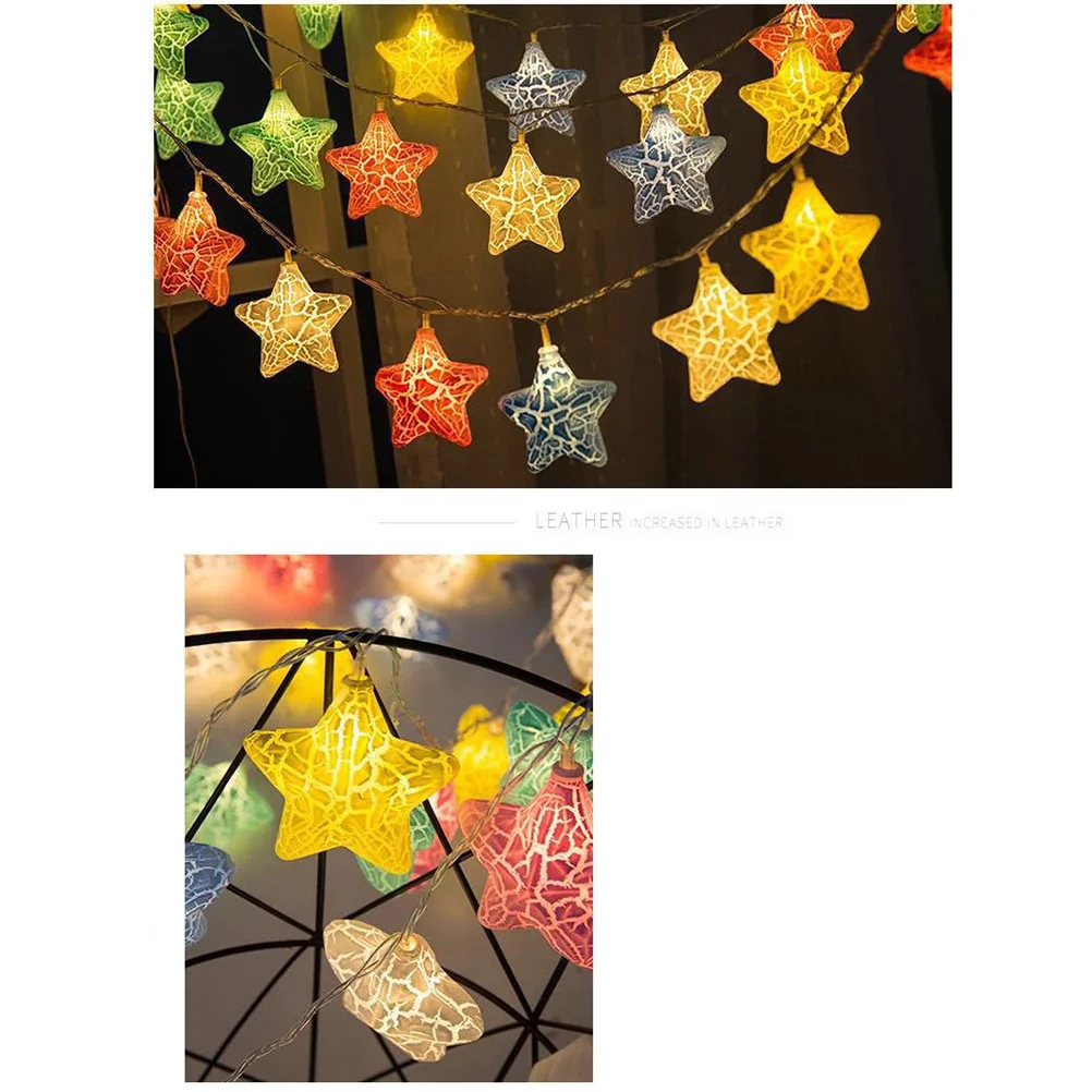 متصدع شكل سلسلة 1.6 متر Led للمنزل حديقة حفلة فناء عيد الفصح الديكور الجنية سلسلة أضواء مصابيح حفلات #3