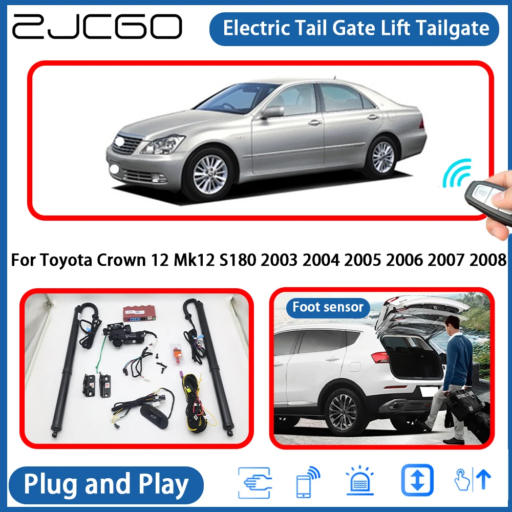 

for Toyota Crown 12 Mk12 S180 2003 2004 2005 2006 2007 2008 Automatic Powered Tailgate Power Liftgate Electric Tail Gate Lift