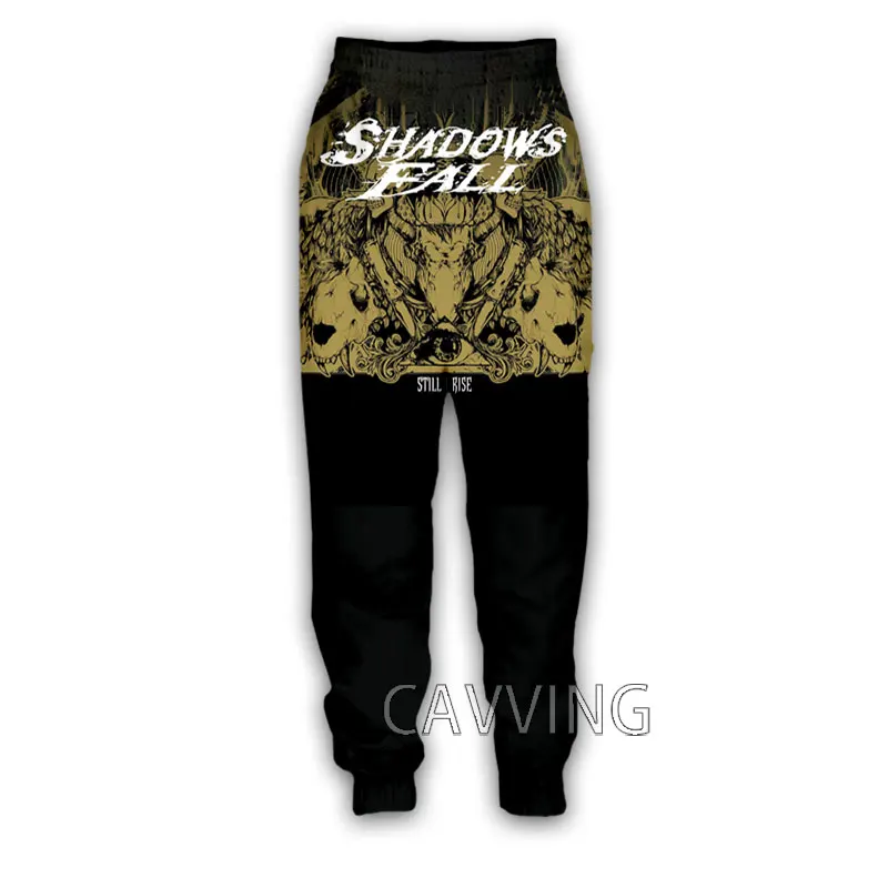 CAVVING 3D Print  Shadows Fall  Band   Casual Pants Sports Sweatpants Straight Pants Sweatpants Jogging Pants Trousers