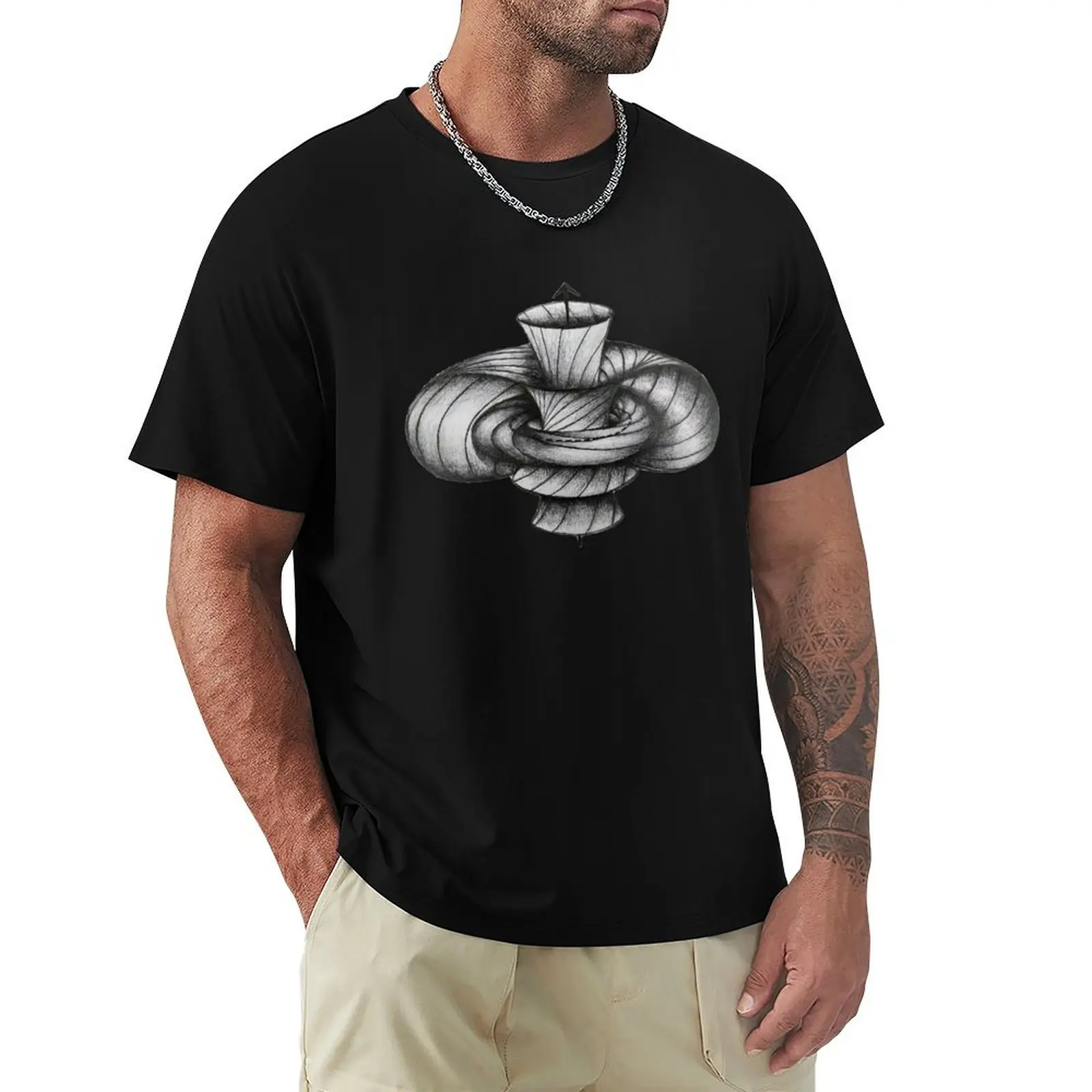 Camiseta The Hopf Fibration de cuello redondo para tallas grandes y altas