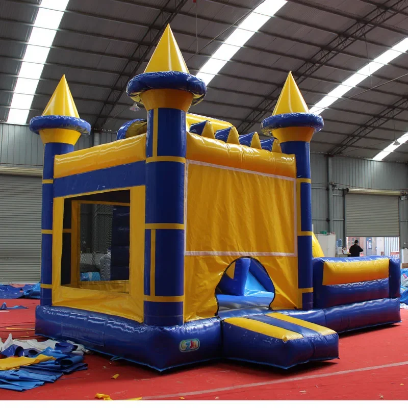 Hot Sale Summer Inflatable Bounce House Water Park Kids Party Small  Jumper Inflatable Bouncy Castle Water Slide Combo Outdoor