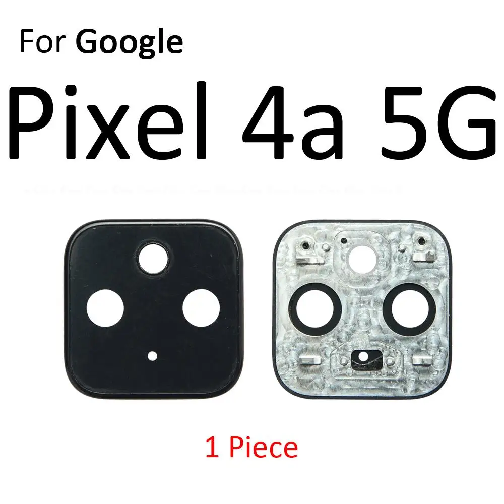 Rear Back Main Camera Glass Lens Cover Holder Frame For Google Pixel 6 Pro 5a 5 4a 5G 4G 4 XL 4XL Replacement Repair Spare Parts