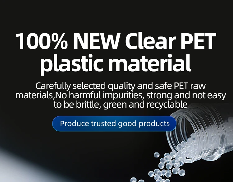 50 Stück Transparente Faltbare Quadratische Geschenkboxen aus PET-Kunststoff PVC Einzelhandels-Geschenkverpackung Durchsichtige Aufbewahrungsbox für Figuren – Detail 4