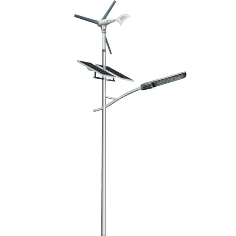 for 30W 60W Solar Wind Hybrid LED Street Light Outdoor Road Lamp