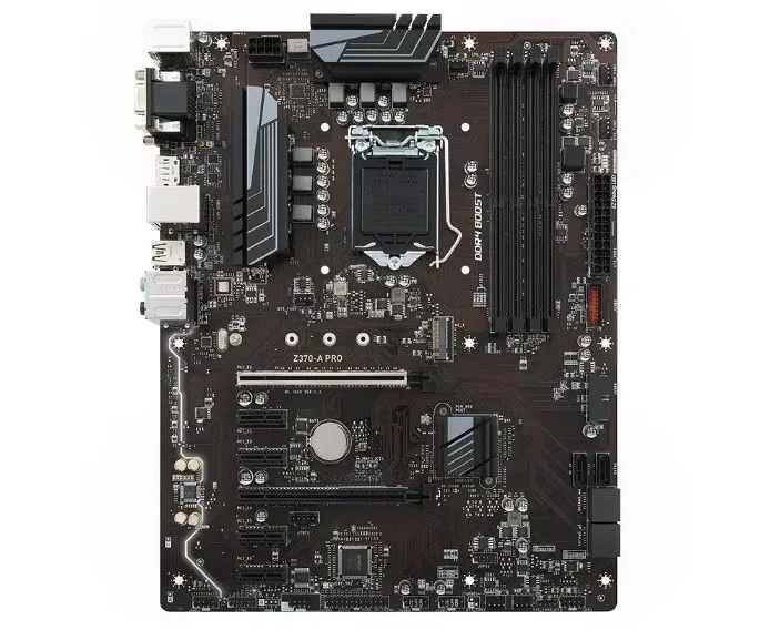 

Используется для основной платы MSI Z370-A PRO Z370 GAMING PLUS 1151-контактный, поддержка i5 9600KF