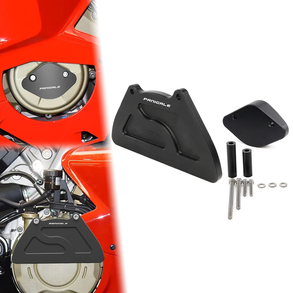 

Motorcycle Engine Protector For Ducati Panigale V4 / S 2018-2025 Streetfighter V4 /S 2023-2025 Engine Stator Cover Engine Guards