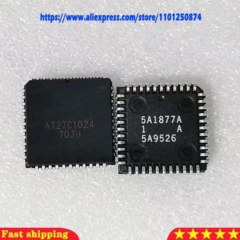 5PCS AT27C1024-70JU OTP 1MBIT 70NS 44PLCC AT27C1024-70 27C1024 AT27C1024 27C1024 AT27C10 27C1024-70 Best quality